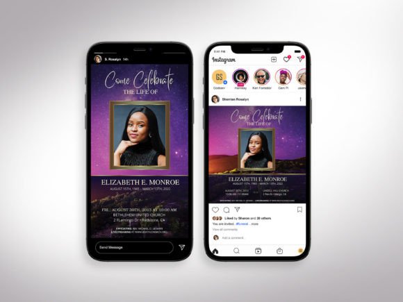 Download Digital Funeral Invitation Template - Template Collection