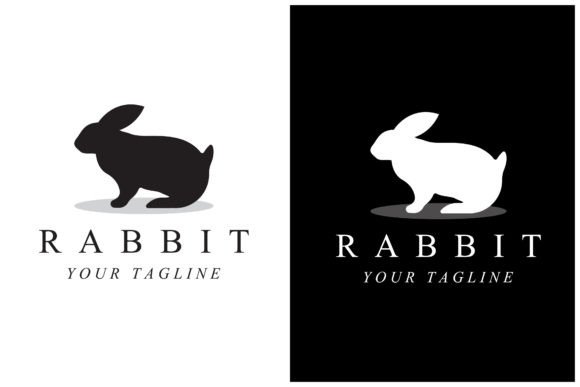 Download Rabbit Logo with Slogan Template - Template Collection