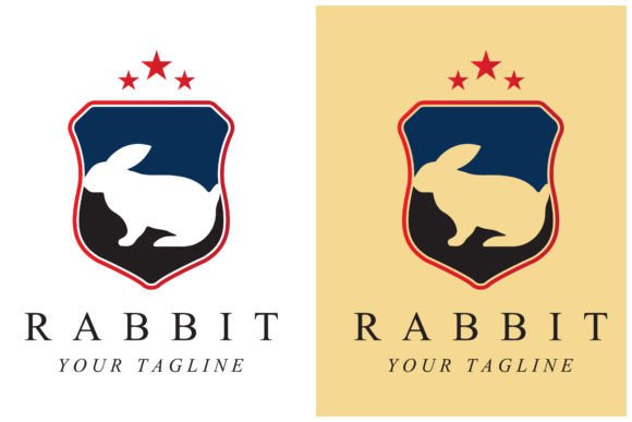 Download Rabbit Logo with Slogan Template - Template Collection
