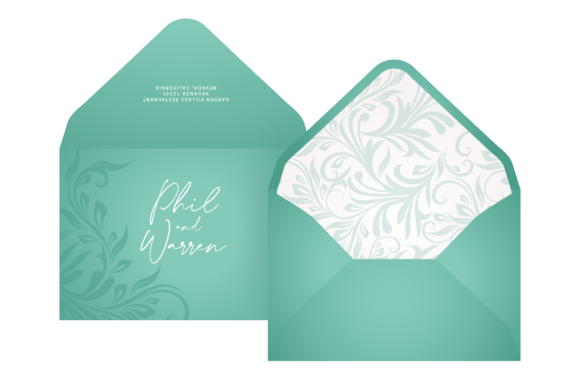Download Wedding Invitation Envelope Set Template - Template Collection