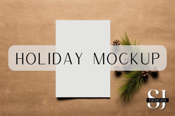 Download Minimal Holiday Invite Mockup - Invite Collection